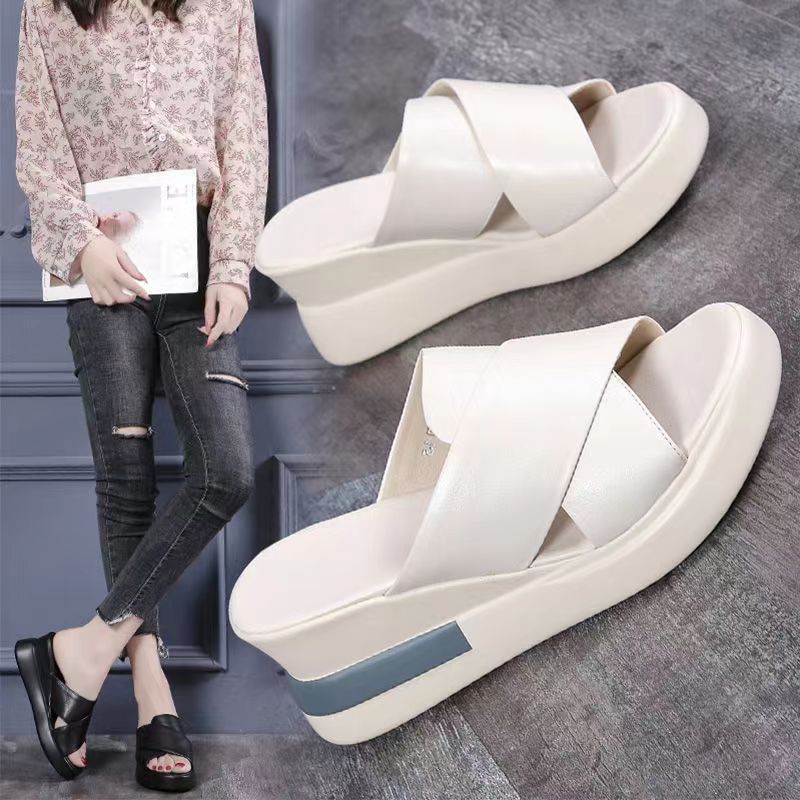 Sandalias de verano con plataforma y tacón
