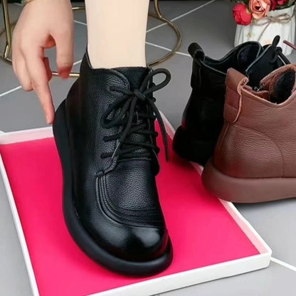 2025 botas cortas de cuero nuevas