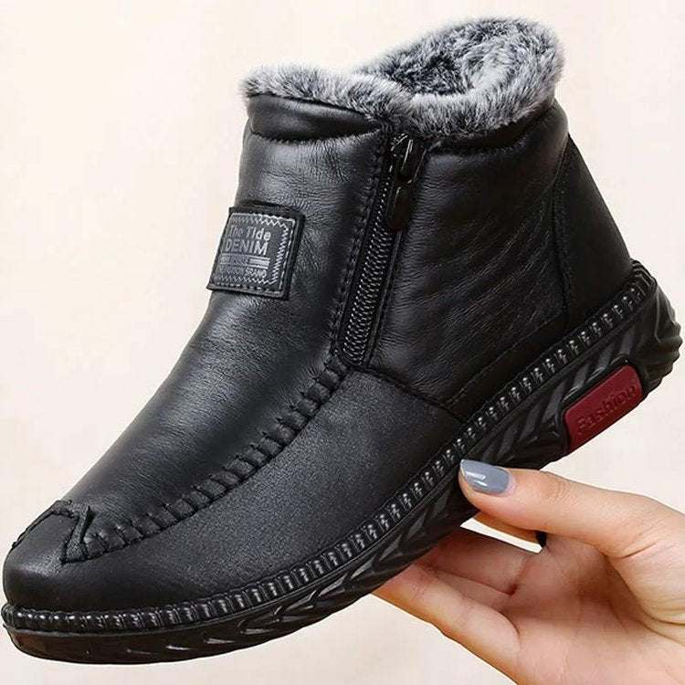 Zapatos de algodón grueso de invierno