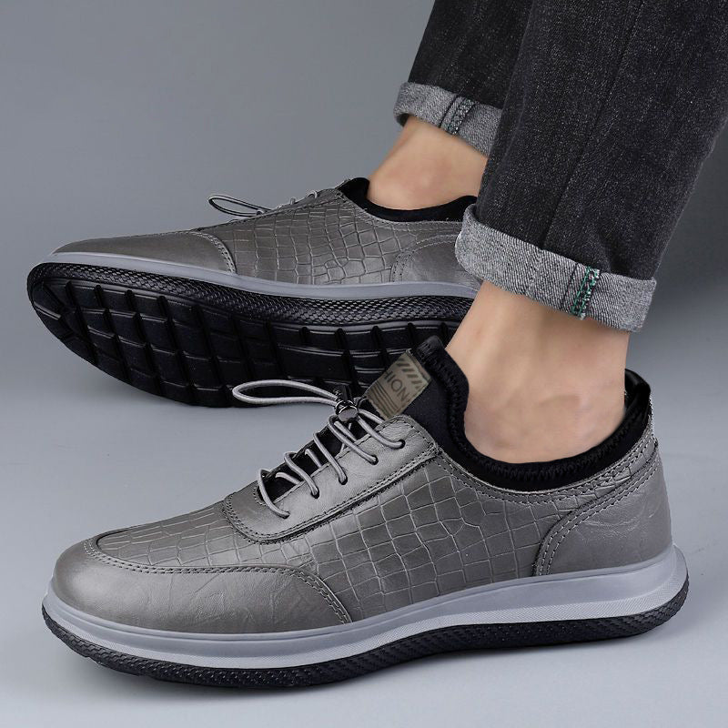 Zapatos de cuero de negocios para hombre