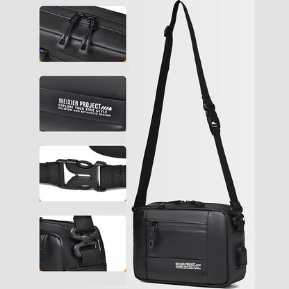 Bolsa multifuncional portátil para exteriores con carga USB