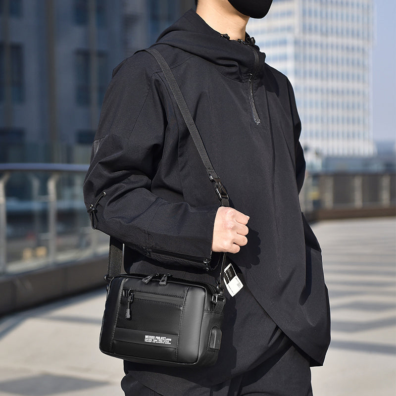 Bolsa multifuncional portátil para exteriores con carga USB