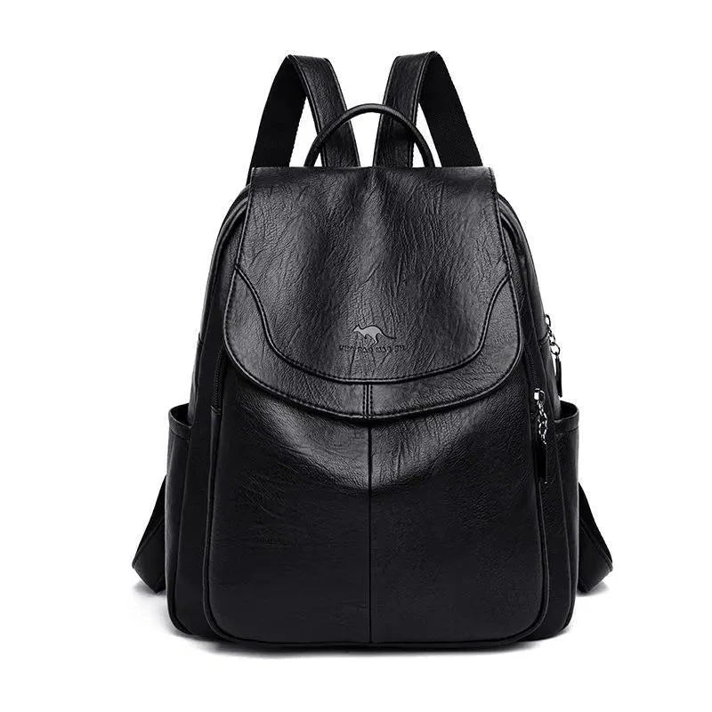 Mochila de cuero con estilo