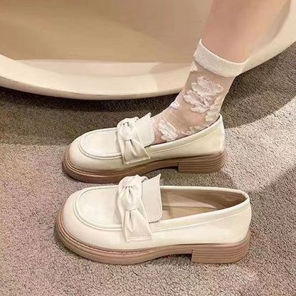Zapatos planos de piel para las cuatro estaciones