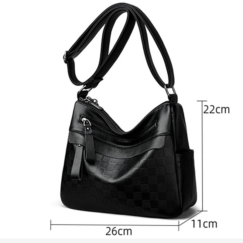 Bolso de madre de mediana edad de varias capas Temperamento