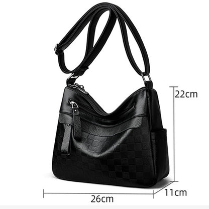 Bolso de madre de mediana edad de varias capas Temperamento