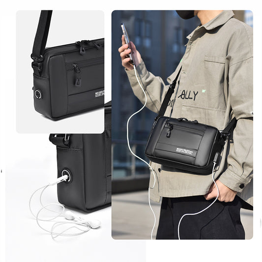 Bolsa multifuncional portátil para exteriores con carga USB
