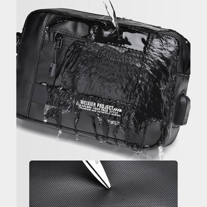 Bolsa multifuncional portátil para exteriores con carga USB