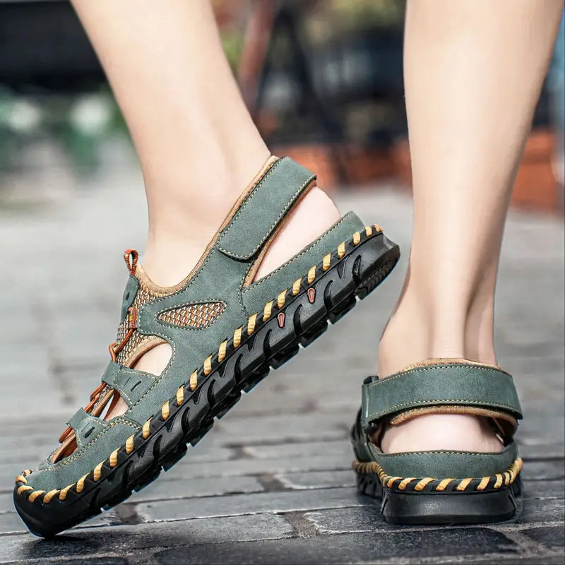 Modelo mejorado: zapatos de exterior antipatadas para hombre