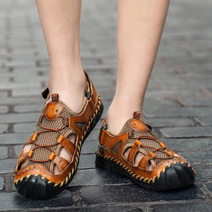 Modelo mejorado: zapatos de exterior antipatadas para hombre