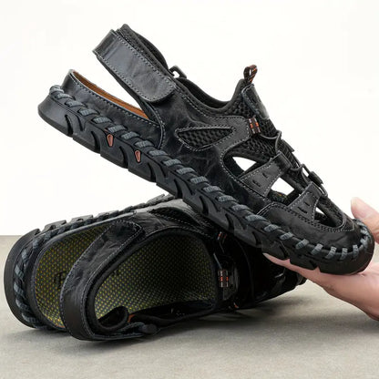 Modelo mejorado: zapatos de exterior antipatadas para hombre