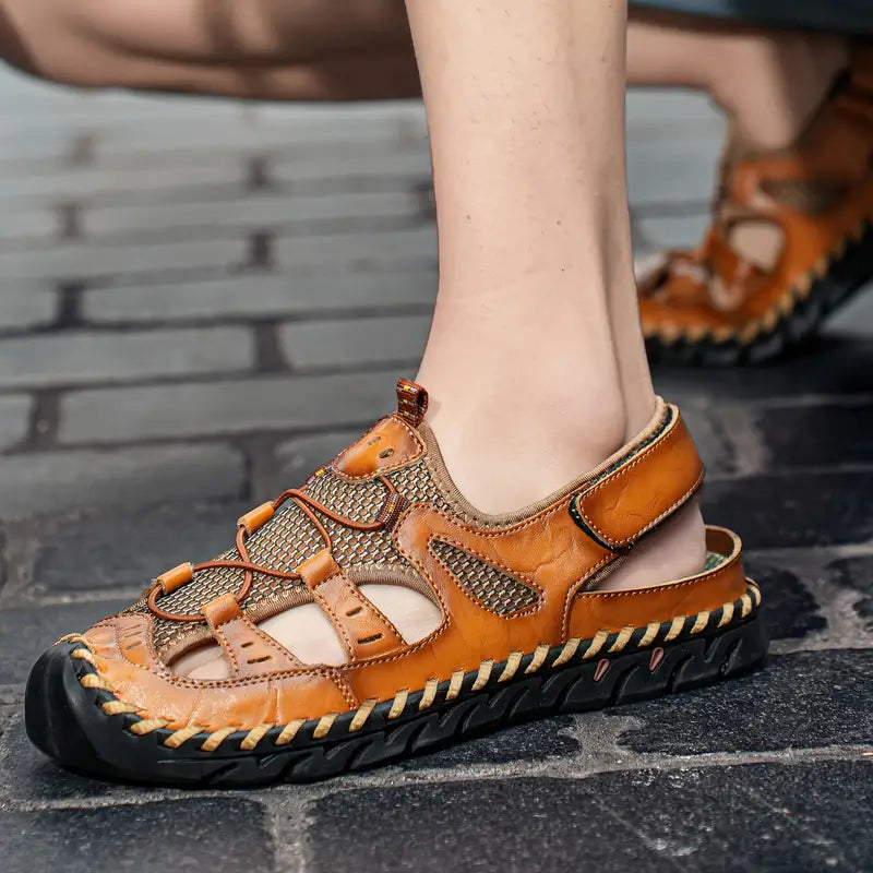 Modelo mejorado: zapatos de exterior antipatadas para hombre