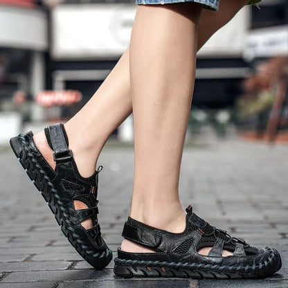 Modelo mejorado: zapatos de exterior antipatadas para hombre