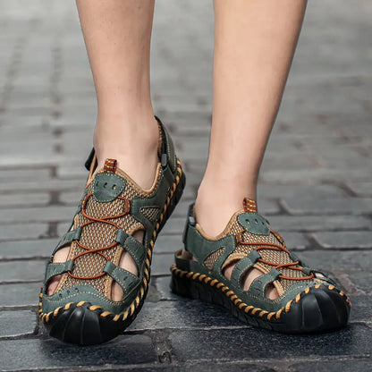 Modelo mejorado: zapatos de exterior antipatadas para hombre