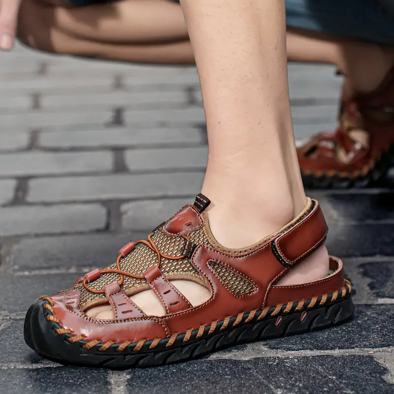 Modelo mejorado: zapatos de exterior antipatadas para hombre
