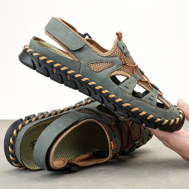 Modelo mejorado: zapatos de exterior antipatadas para hombre
