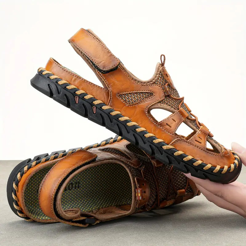 Modelo mejorado: zapatos de exterior antipatadas para hombre
