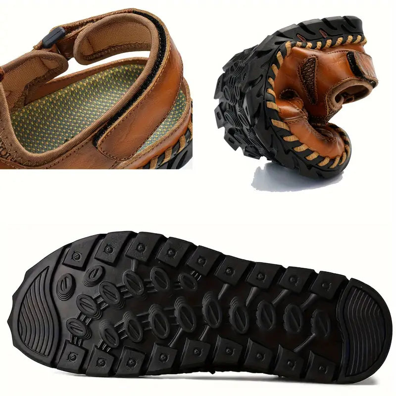 Modelo mejorado: zapatos de exterior antipatadas para hombre