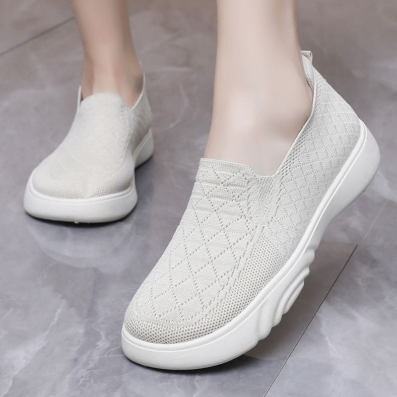 Zapatillas de tenis planas de corte bajo