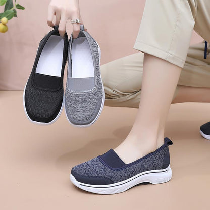 Zapatos casuales ligeros sin cordones para mujer