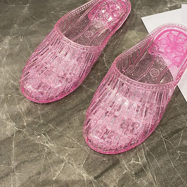 Zapatos de cristal de concha [no rotos en diez años