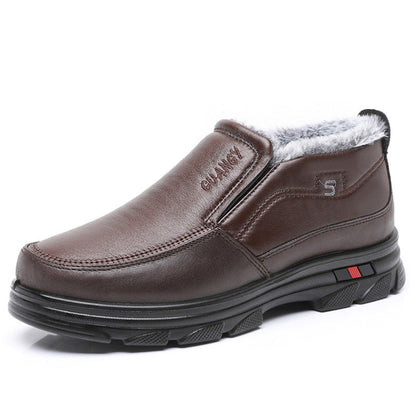 Botas de algodón de piel masculina (guangy)