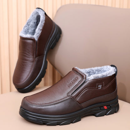 Botas de algodón de piel masculina (guangy)