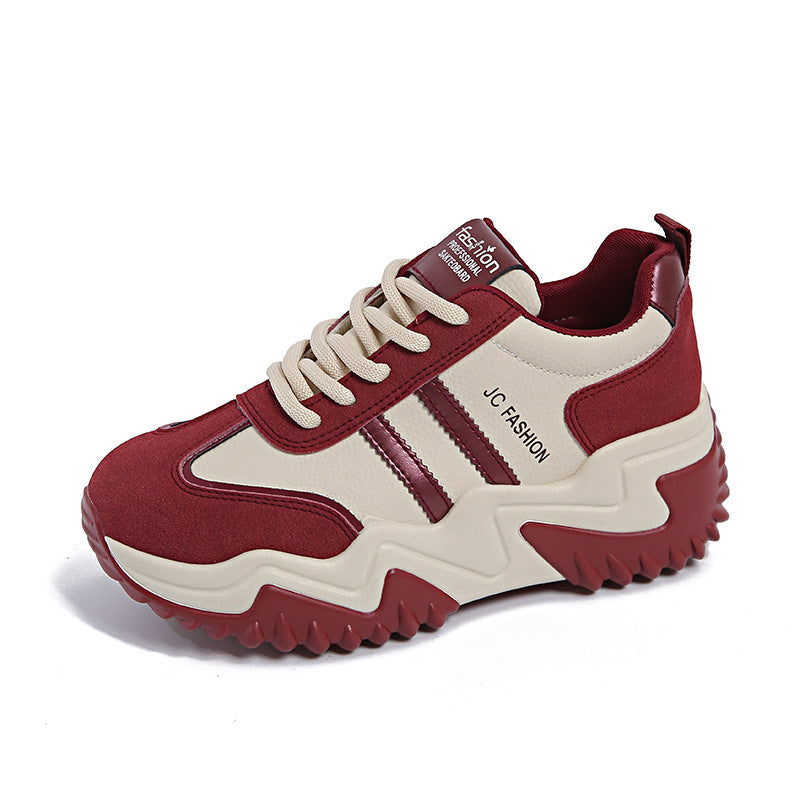 Zapatos casuales de moda con suela gruesa JC8