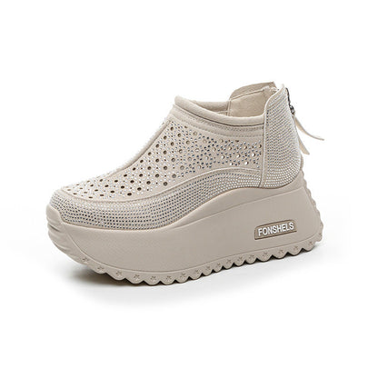 Zapatos casuales huecos elevados