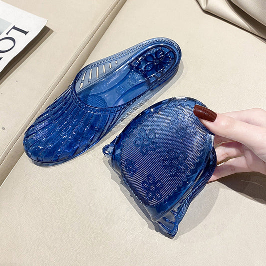 Zapatos de cristal de concha [no rotos en diez años