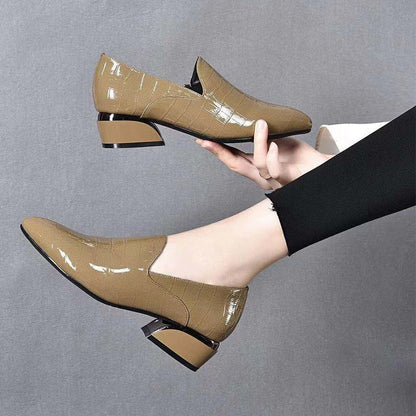 (reflejo de líneas verticales)Zapatos casuales para mujeres