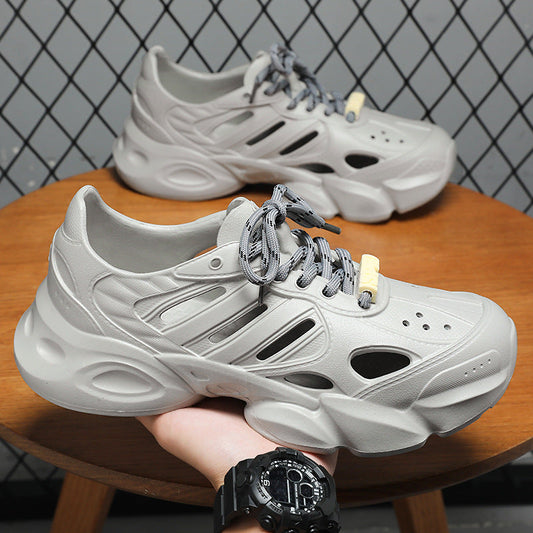 Sandalias masculinas Eva zapatos masculinos de verano nuevos zapatos transpirables Dongdong zapatos de vadeo al aire libre zapatos masculinos ligeros y resistentes al desgaste zapatos individuales
