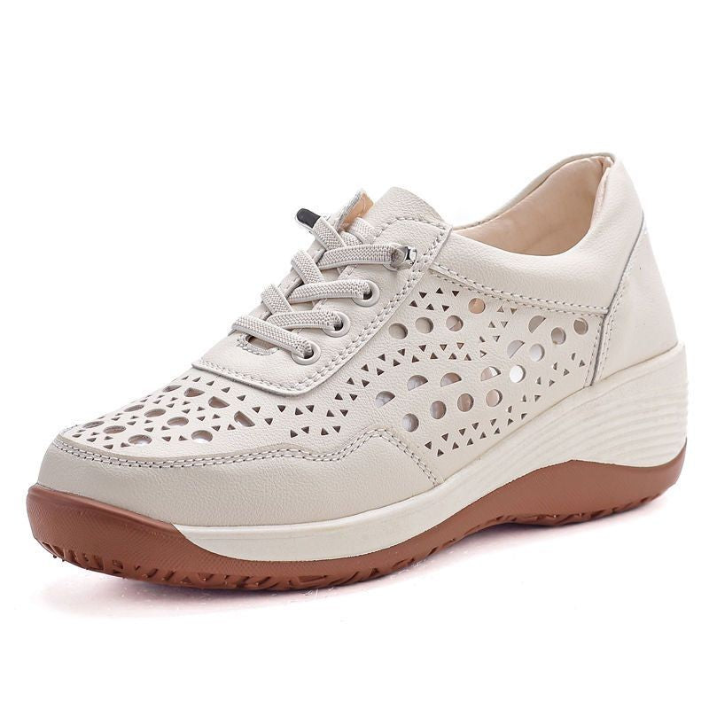 Bailarinas de piel suave caladas26706