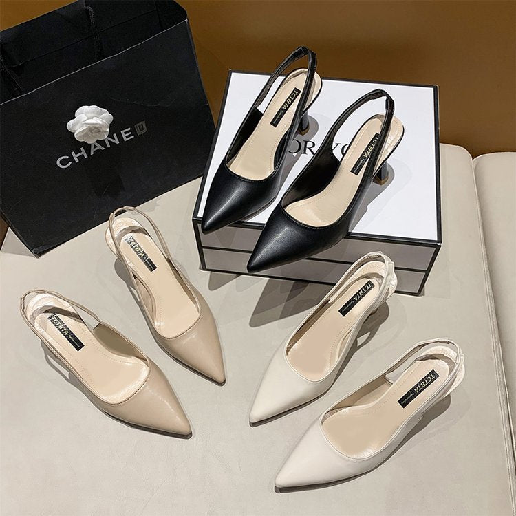 Zapatos Slingback Elegantes para Mujer