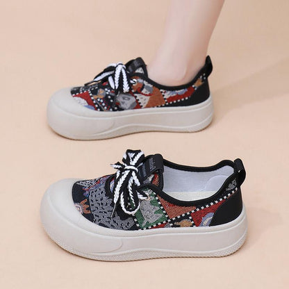 Zapatos casuales de plataforma para mujer