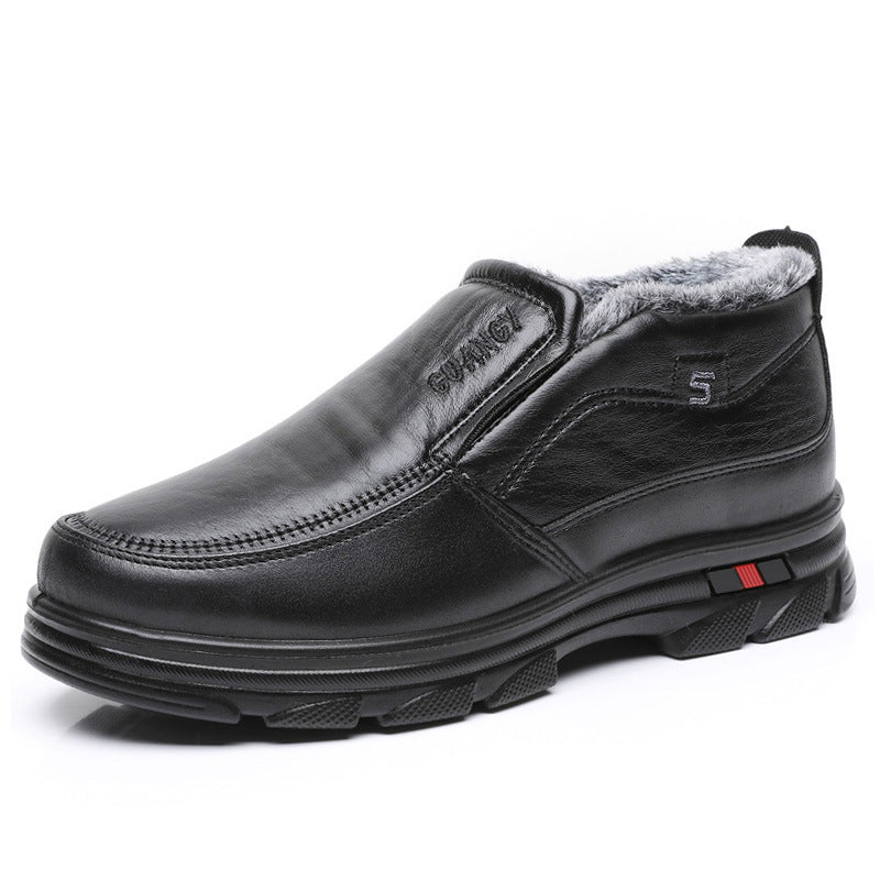 Botas de algodón de piel masculina (guangy)