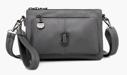 Bolso de hombro simple de gran capacidad con estampado de piel de oveja