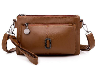 Bolso de hombro simple de gran capacidad con estampado de piel de oveja