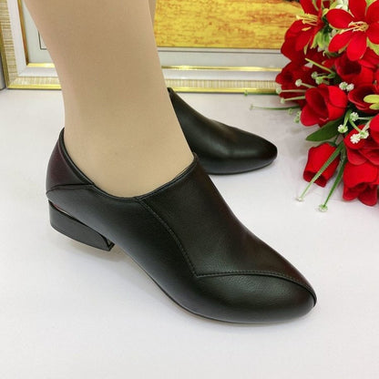 Zapatos de piel para mujer (piel auténtica)