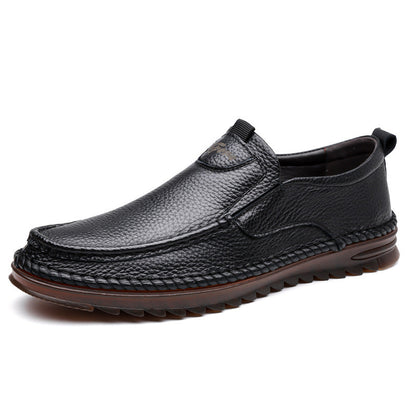 Zapatos de cuero suave para hombre