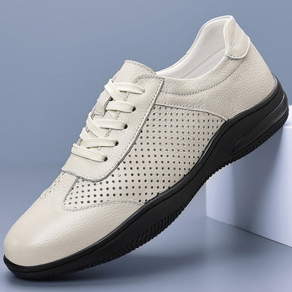 (Piel de vaca de grano superior)Zapatos de cuero para hombre